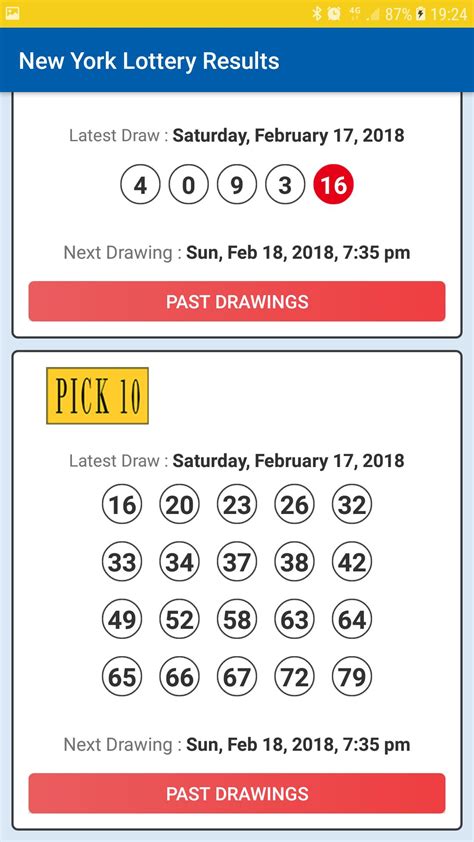 Ny Lottery Calendar Results