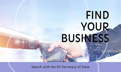 Secretary of State: Business Services Division: 