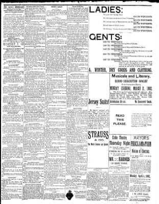 Nyack Evening Journal, 5 March 1892 — Page 3