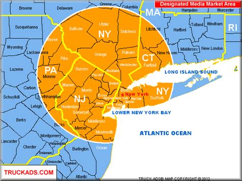 Nyc dma. A DMA region is a group of counties and zip codes that form an exclusive geographic area in which the home market television stations hold a dominance of total hours viewed. There are 210 DMA regions, covering the entire continental U.S., Hawaii, and parts of Alaska. DMA boundaries and data are solely owned and exclusive to Nielsen. 
