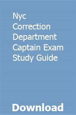 Nyc doc captains test study guide. - Toyota vista ardeo d4 user manual.