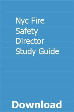 Nyc fire safety director study guide. - E study guide for developing sustainable leadership by cram101 textbook reviews.