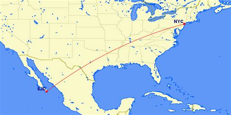 Nyc to cabo. Flying time from Syracuse, NY to Cabo San Lucas, Mexico. The total flight duration from Syracuse, NY to Cabo San Lucas, Mexico is 5 hours, 15 minutes. This assumes an average flight speed for a commercial airliner of 500 mph, which is equivalent to 805 km/h or 434 knots. It also adds an extra 30 minutes for take-off and landing. 