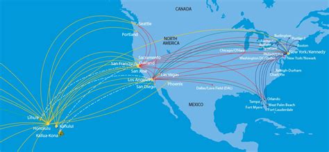  The flight time from New York to Honolulu is 10 hours, 55 minutes. The time spent in the air is 10 hours, 22 minutes. The flight distance from New York to Honolulu is 4983 Miles. .