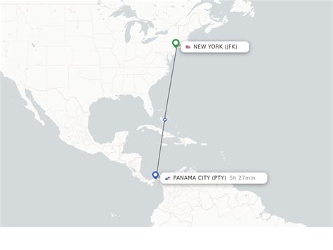 Nyc to panama. Here’s the best route to take from New York: Leave from NYC. Spend the night in Rocky Mount, NC (night 1) Travel to Jacksonville, FL and stay overnight (night 2) Go through Starke, past Ocala on I-75, or stay on I-95 and go through Orlando, past Lakeland. Total travel time: 3 days, 2 nights. 
