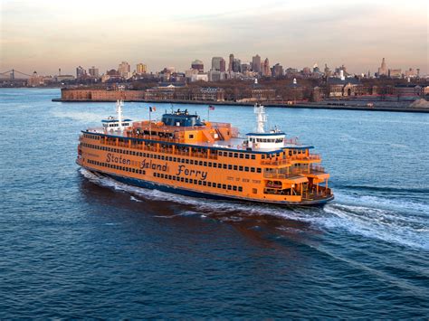 Nyc to staten island ferry. A Staten Island Ferry boat at the Whitehall Terminal. Renee Campion, Adams’ Labor Relations commissioner, explained the wage structure means Staten Island Ferry mates will earn $124,400 annually ... 