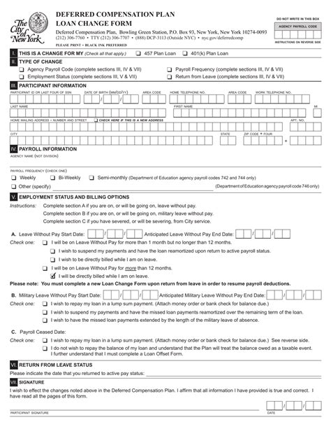 Nycdeferredcomp - Fill Out and Sign Printable PDF Template