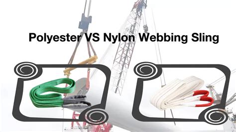 Nylon vs polyester webbing.  The choice between nylon and polyester webbing depends ...