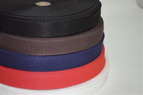 Nylon webbing 25mm. .  Please note, current stock does NOT have the tra...