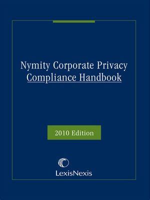 Nymity corporate privacy compliance handbook by nymity. - Crimini internazionali tra diritto e giustizia.