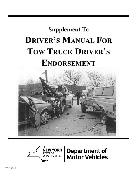 Nys dmv tow truck endorsement manual. - Más cerca de teresa de la parra.