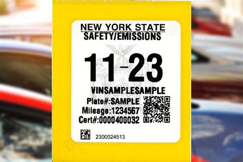Nys inspection stickers. NEW YORK (WKBW) — The New York State Department of Motor Vehicles announced it is transitioning to a new print-on-demand vehicle inspection sticker that will include vehicle-specific information ... 