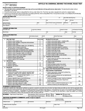 DRIVER QUALIFICATION FILE CHECKLIST. Driver's 