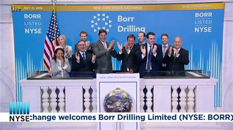 Borr Drilling Limited (the "Company")