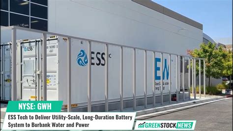 Oct 13, 2021 · ESS began trading on the NYSE on Oct. 11 with the ticker symbol GWH after closing its combination with the company's SPAC, ACON S2 Acquisition Corp. On its first day of trading, ESS was up over 70%. ESS utilizes iron flow technology, as opposed to lithium-ion battery storage, to provide storage of 4-12 hours. “This is an incredibly proud ... . Nyse gwh