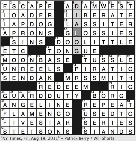 Newspapers With Free Online Crossword Puzzles. New York Times 