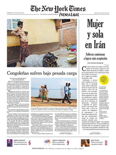 Nyt espanol. We allow the use of NYTimes.com RSS feeds for personal use in a news reader or as part of a non-commercial blog. We require proper format and attribution whenever New York Times content is posted ... 