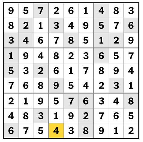 Nyt medium sudoku answers. Game is difficult and challenging, so many people need some help. Our website is the best source which provides you with NYT Sudoku Medium May 5 2024 answers and some additional information like walkthroughs and tips. This game is made by developer The New York Times Company, who except NYT Sudoku Medium has also other wonderful and puzzling games. 