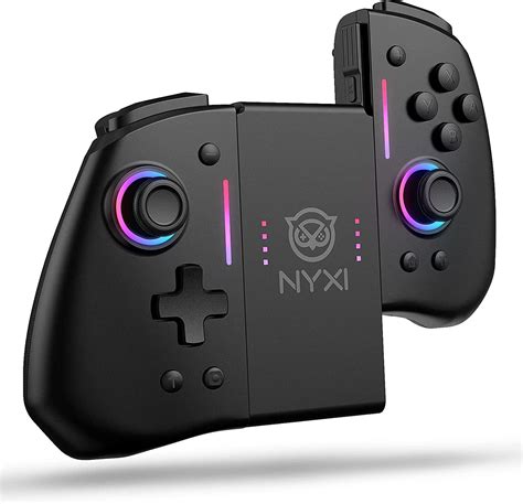 Nyxi. Nov 24, 2023 · NYXI Rechargeable Mid Bridge - The Perfect Solution for Simultaneous Charging! Specifically designed to cater to the needs of NYXI Wizard Controller users. This innovative accessory connects to your joycons and provides a centralized charging port, allowing you to charge both NYXI Wizard Joycons using just one USB-C cable. 