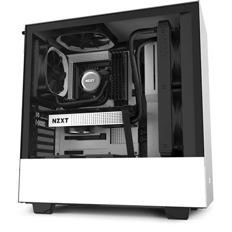 NZXT H510 - Compact ATX Mid-Tower PC Gaming Case - Front I/O USB Type-C Port - Tempered Glass Side Panel - Cable ….