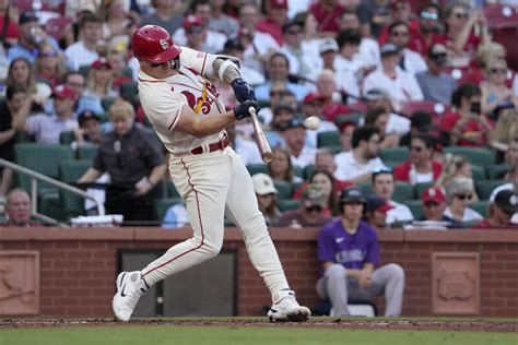 O'Neill homers, Matz pitches six solid innings as Cardinals beat Rockies 6-2