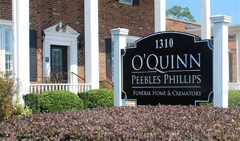 O'Quinn Peebles Funeral Home is pro