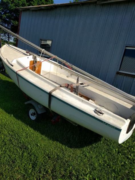 O’Day Javelin 14ft sailboat w/trailer - boats - by owner - marine sale