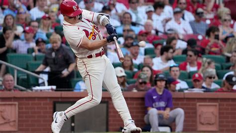 O’Neill hits home run, Matz pitches six solid innings as Cardinals beat Rockies 6-2