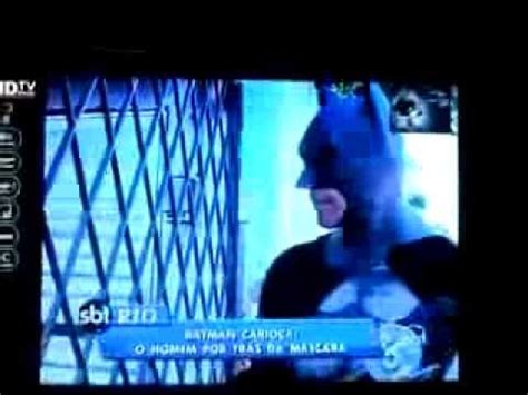 O BATMAN DO LEBLON NO SBT RIO - YouTube