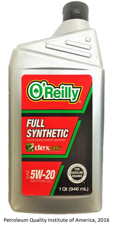 O Reilly Synthetic Oil Price