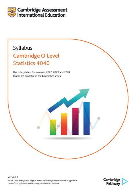 O level statistics syllabus.  It will also be of invaluable use to those studying Stat...