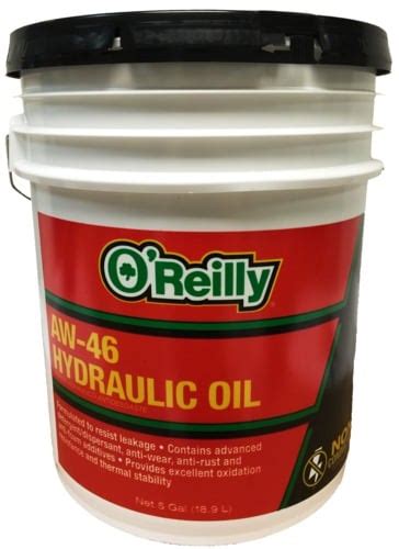 This oil is formulated with high quality, refined base stocks and select additives to provide wear protection and anti-foam properties. O'Reilly AW Hydraulic Oils are not formulated to contain line flush or used oil when manufactured. Good anti-foam protection. Economical in older systems that frequently use oil.. 