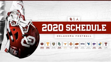 O u football schedule 2020. Things To Know About O u football schedule 2020. 