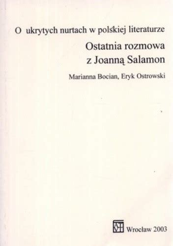 O ukrytych nurtach w polskiej literaturze. - Handbook of nursing diagnosis by carpenito rn msn crnp lynda.