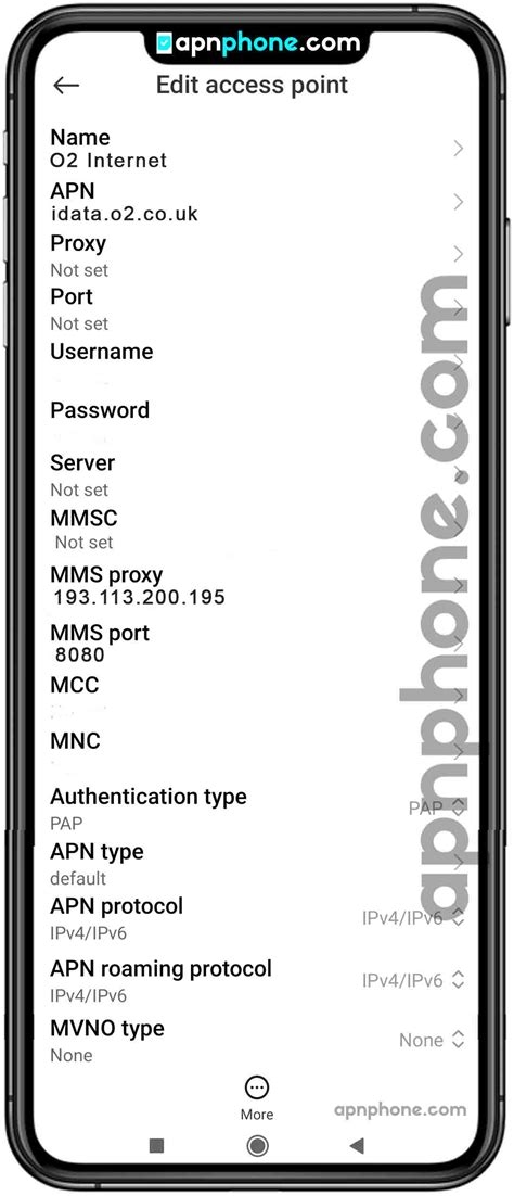 O2 Mobile APN settings UK 2024 - Roams