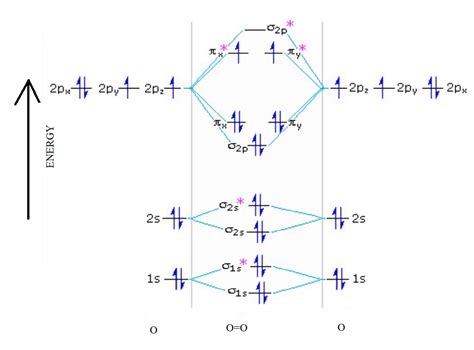 O2 Molecular Orbital Diagram