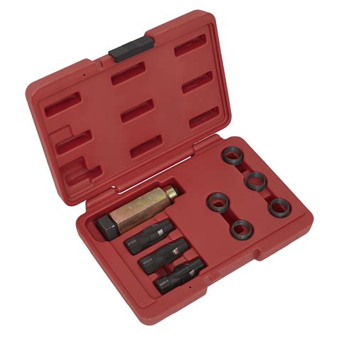 Spare Parts. TIME AND MONEY SAVING KIT - For the repair of Lambda threads. KIT INCLUDES TWO TAPS - M18 x 1.5mm x 50mm and M20 x 1.5m x 50mm. REAMER AND INSERT TOOL - Also included. SUPPLIED WITH INSERT NUTS WITH COLLAR X5 - Spares inserts available Part No VS5281R. STORAGE CASE - Keeps all the kit one place. 1 Year Guarantee - Time and money .... 