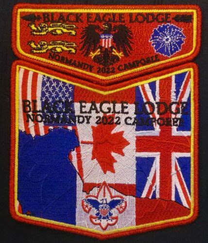 OA BLACK EAGLE 266 TAC 2024 NORMANDY CAMPOREE RED