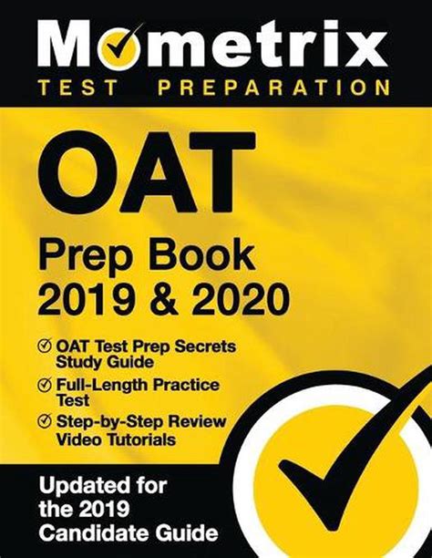 Read Online Oat Prep Book 2019  2020 Oat Test Prep Secrets Study Guide Fulllength Practice Test Stepbystep Review Video Tutorials Updated For The 2019 Candidate Guide By Mometrix Optometry School Admissions Test Team