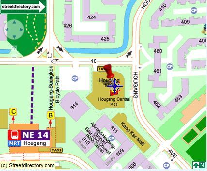 OCBC Bank Locations in Hougang