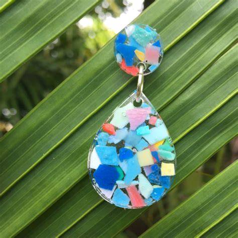 Ocean Plastics Jewelry - Etsy - raincitystudios.com