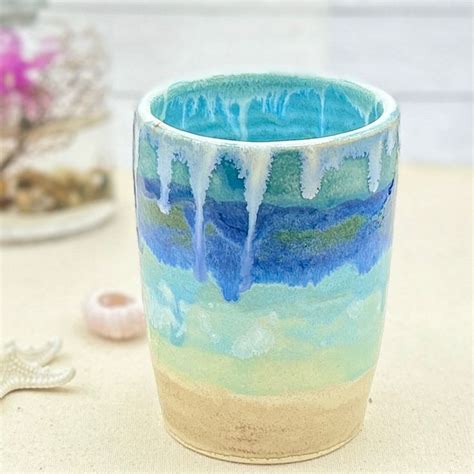 Ocean Pottery Vase - Etsy - muktibox.com