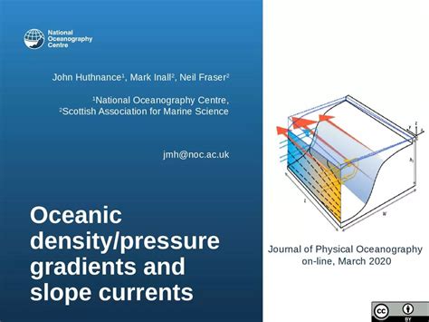 Oceanic Density/Pressure Gradients and Slope Currents - raincitystudios.com