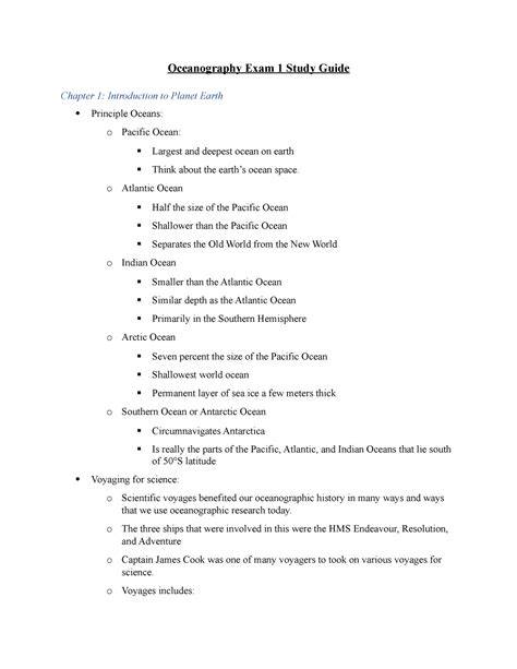 Oceanography Exam 2 Study Guide Flashcards | Quizlet - raincitystudios.com
