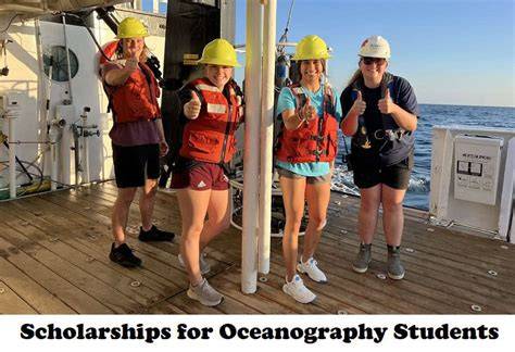 Oceanography Scholarships 2027 - raincitystudios.com