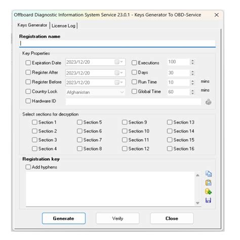 ODIS Keygen Key Generator with License for ODISS Service ODISE Engineering Software Registration