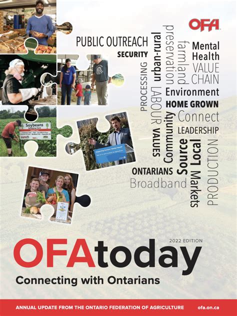 OFA Policy Handbook - Ontario Federation of Agriculture