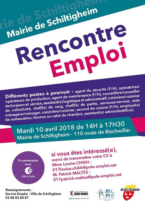 OFFRES D’EMPLOI - Ville de Schiltigheim