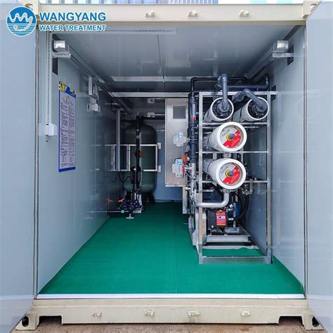Offshore Seawater RO Desalination Equipment for Island and Vessel Water ... - wintechmobiles.com
