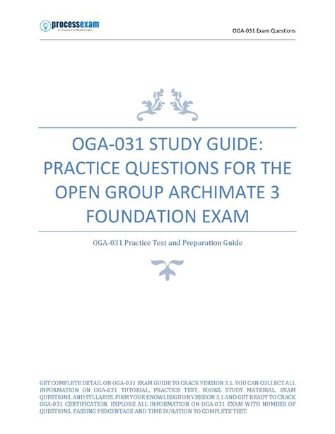 OGA-031 Examsfragen